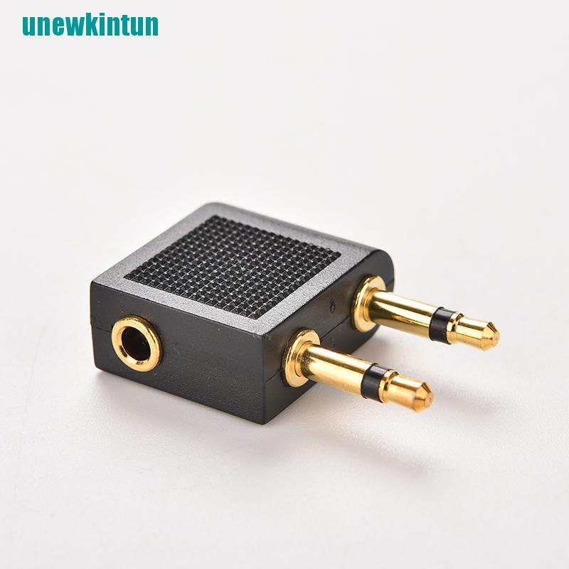 Đầu Chuyển Đổi Âm Thanh Từ Giắc Cắm 3.5mm Stereo Aux 2 Male Sang 1 Female F 107