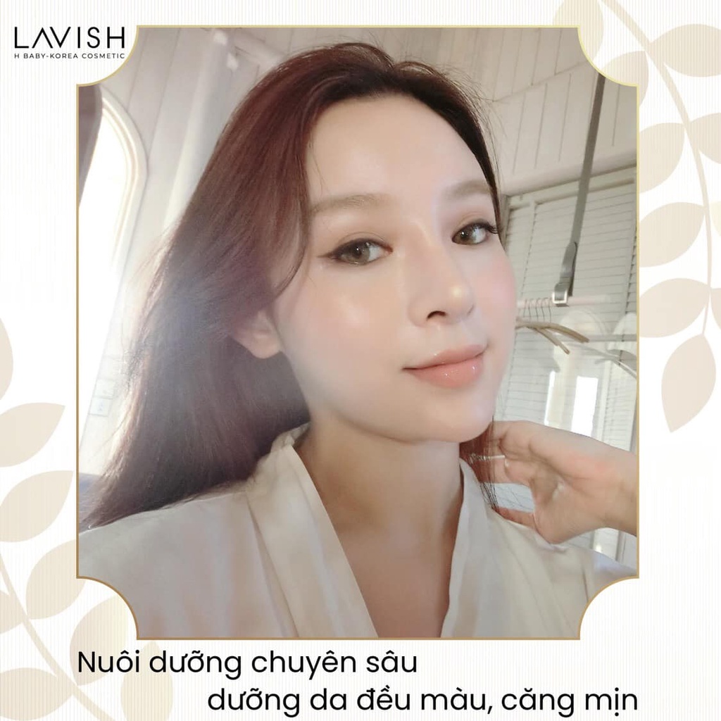 Kem dưỡng da mặt ban ngày LAVISH nâng tone thay thế lớp trang điểm,chống nắng cho da trắng hồng 50ml