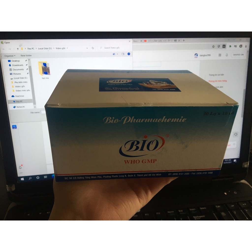 Nước nhỏ mắt Bio Pharmachemie 10ml