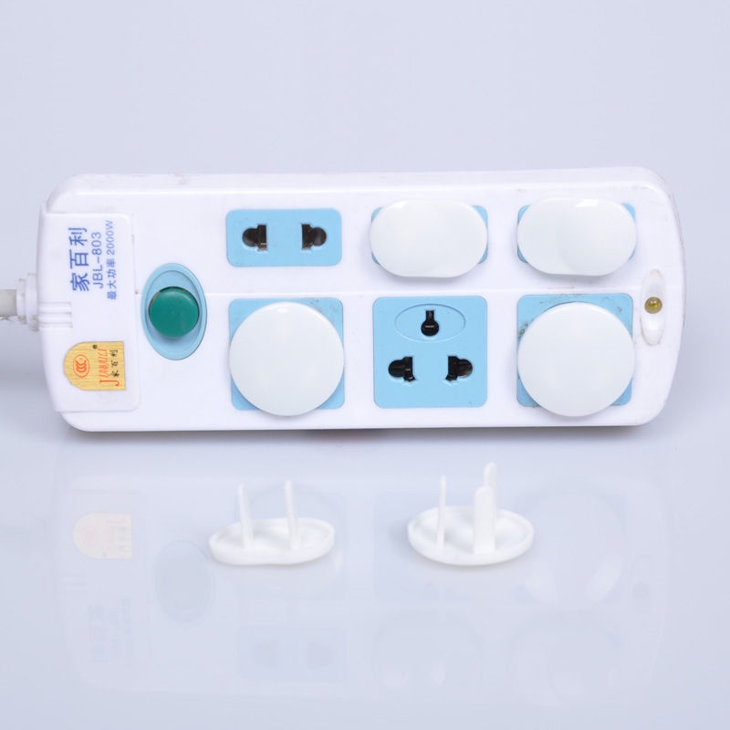 Set 20 Lưới Bọc Ổ Cắm Điện 2 / 3 Lỗ Bảo Vệ An Toàn Cho Bé