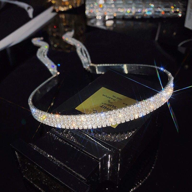 Cài Tóc Đính Đá Dây Tua Rua Nữ Tính Cho Các Bạn Nữ