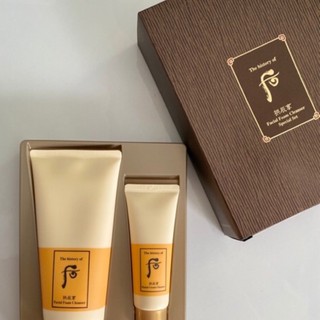 Set sữa rửa mặt Whoo vàng Foam Cleanser