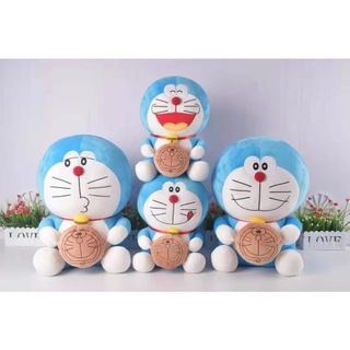 GẤU BÔNG DORAEMON ÔM BÁNH RÁN (20cm-60cm)