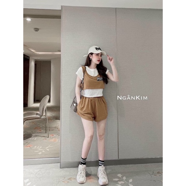 Set bộ croptop 3 món.