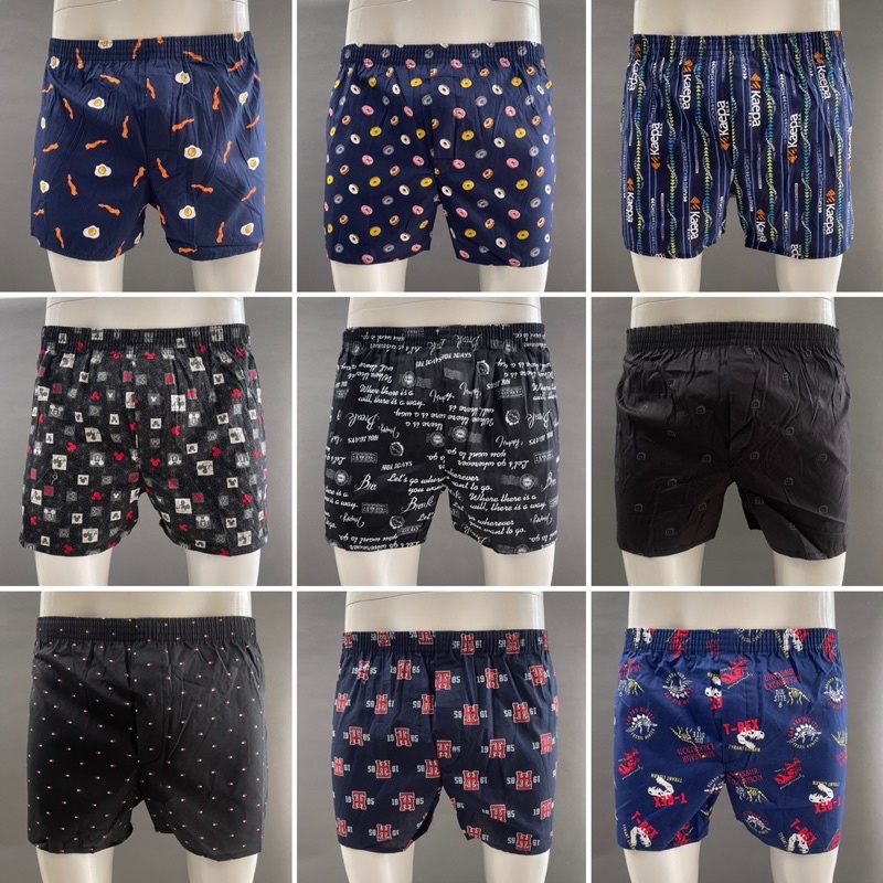 Quần đùi ca rô nam, màu ngẫu nhiên