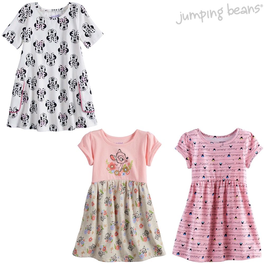 Đầm thun JumpingBeans bé gái. Hàng XK, made in vietnam chuẩn xịn