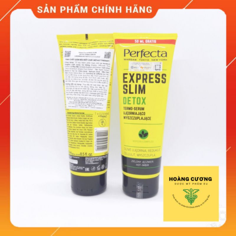 Perfecta Tinh Chất Giảm Béo Đốt Cháy Mỡ EXPRESS SLIM DETOX 250ML