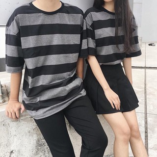 Áo kẻ thụng tay lỡ các màu .