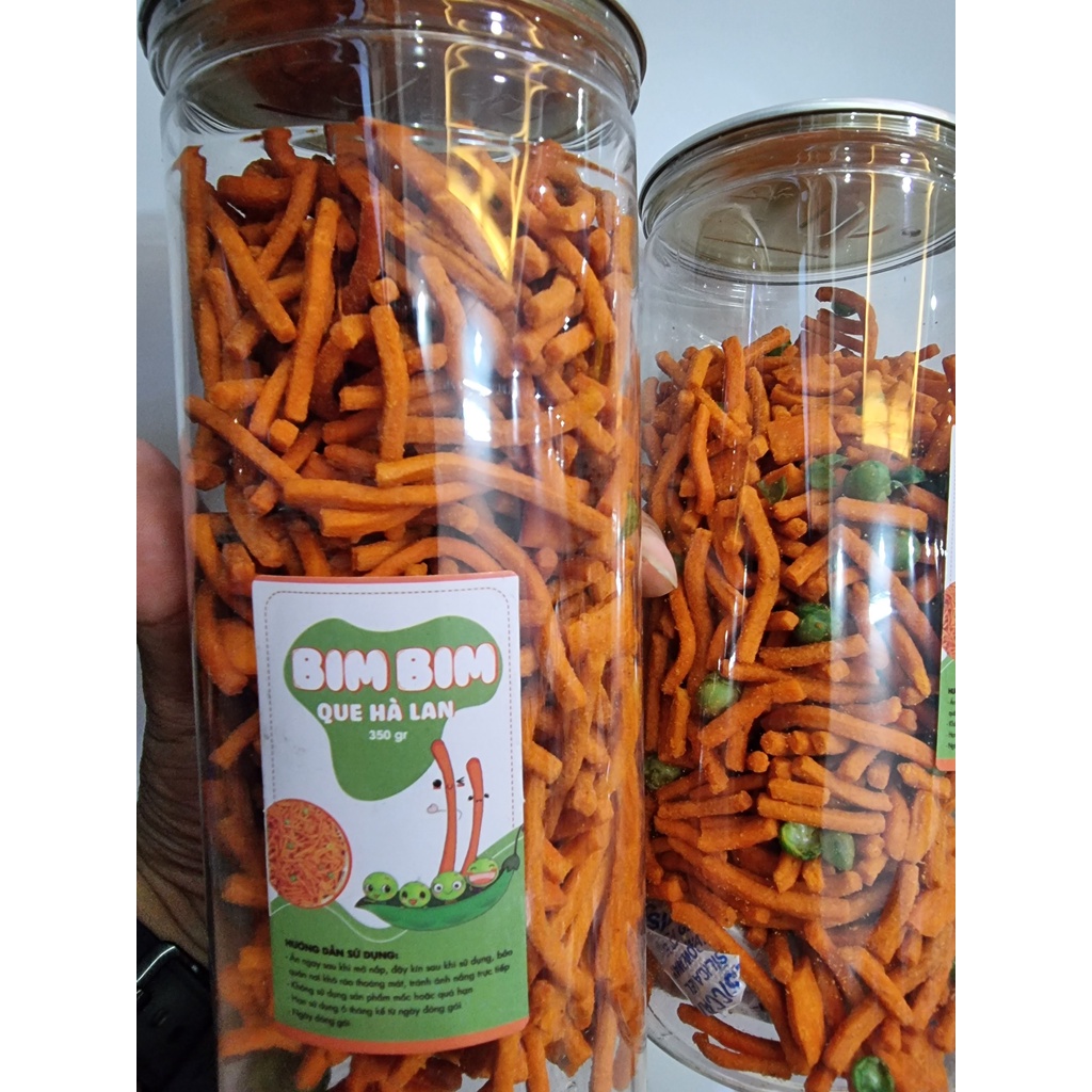 Bim bim que đậu hà lan vị cay mặn thơm ngon 350g - H FOODS