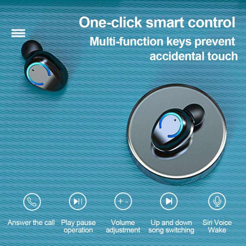 Tai Nghe Không Dây N215.0 TWS Bluetooth 5.0 Điều Khiển Cảm Ứng Âm Thanh Vòm Có Đèn LED Hiển Thị Điện Áp
