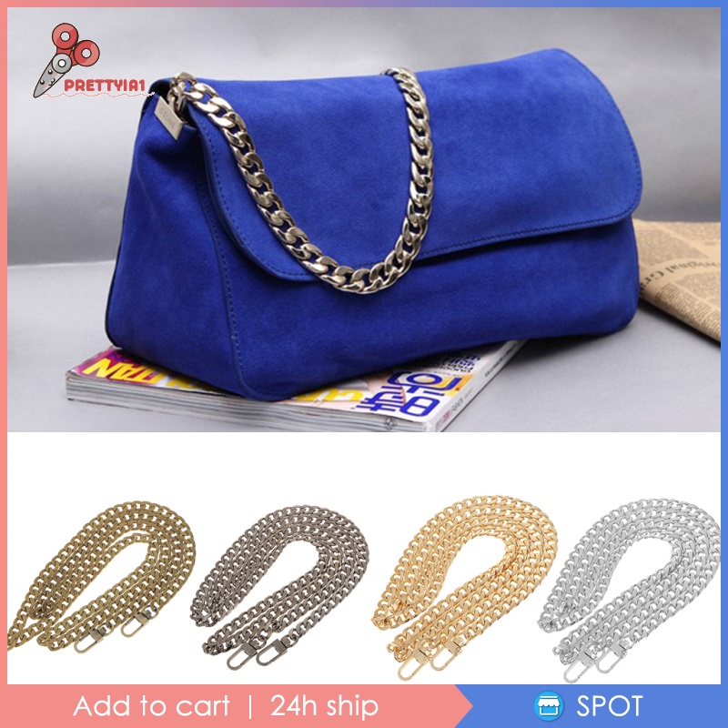 [Prettyia1] Dây Xích Thay Thế Cho Túi Xách / Đeo Vai / Túi Xách