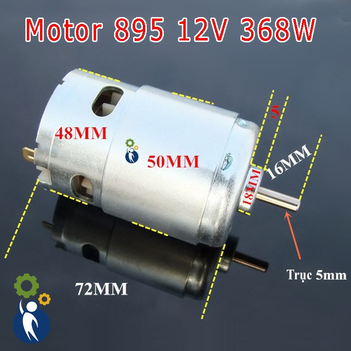 Motor 895 6000RPM - 12000RPM