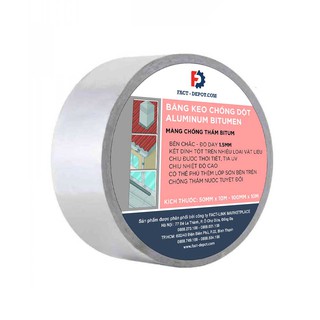 Băng keo chống thấm dột mái tôn, vá ống nước siêu dính Bitumen