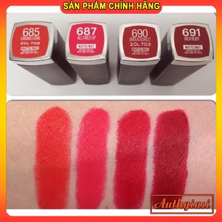 Son thỏi Maybelline Creamy Matte Lipstick vừa lì vừa dưỡng