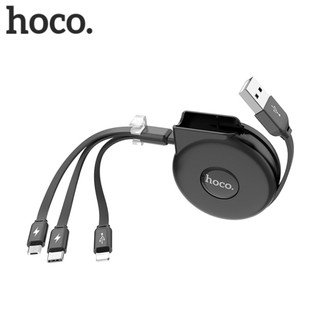 Cáp sạc Hoco U50 3 in 1 ✓ Cáp Iphone - Micro-USB -Type-C