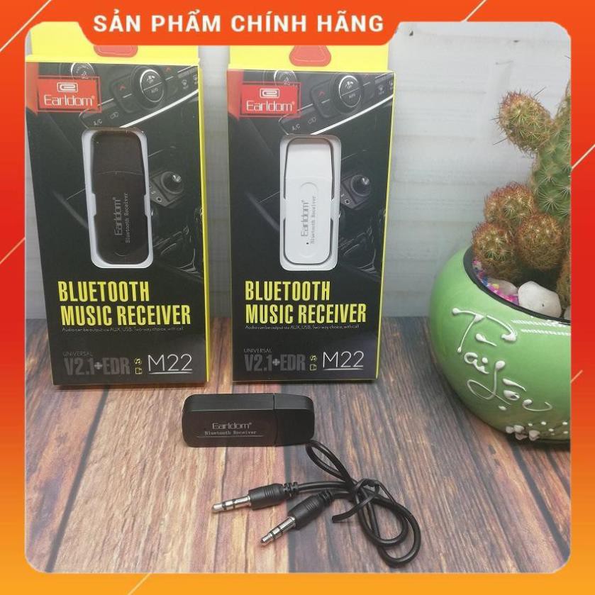 Xả Kho- [ Đầu thu USB bluetooth music receiver tạo kết nối âm thanh Earldom M22 Bảo hành 6 tháng lỗi đổi mới -dc2606
