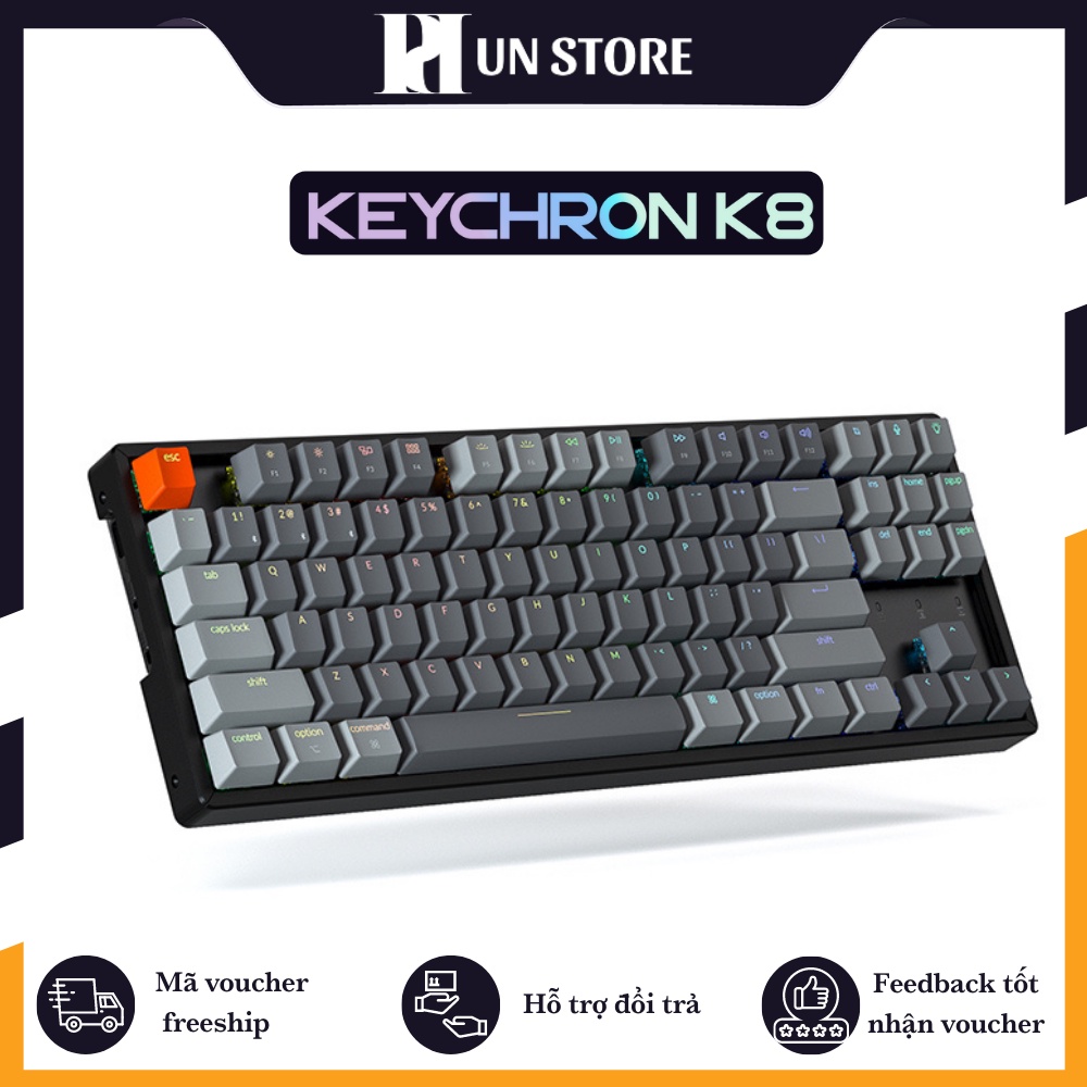 Keychron K8 - Bàn phím cơ Keychron K8 Bản nhôm Hot Swap