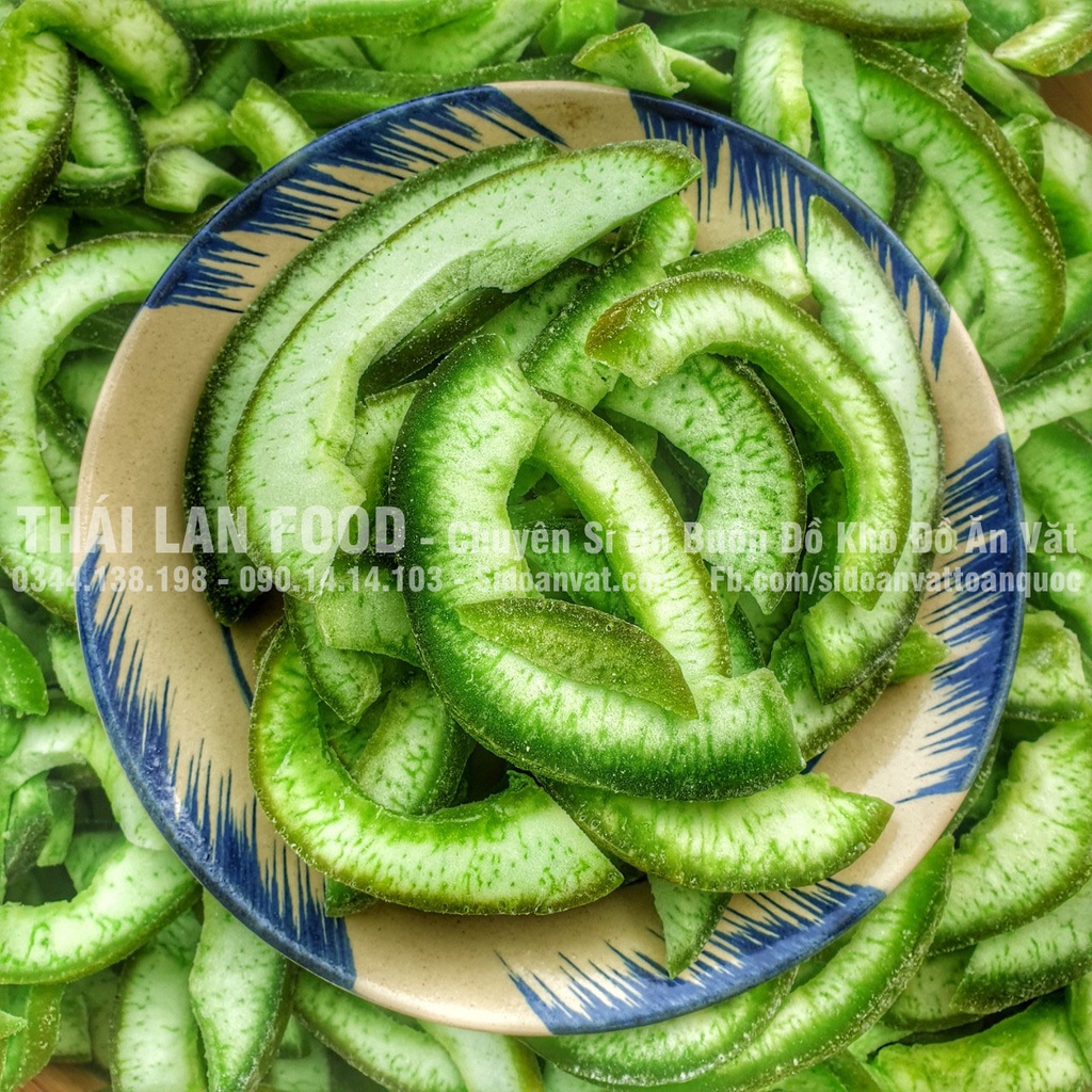 Vỏ Bưởi Sấy Dẻo Thái Lan - Lon 300gr