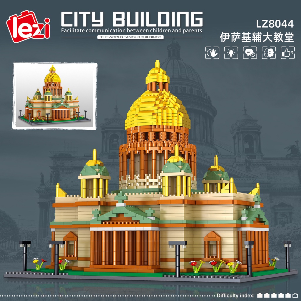 Bộ Đồ Chơi Lắp Ráp Mô Hình Tàu LZ8044 Độc Đáo Thú Vị