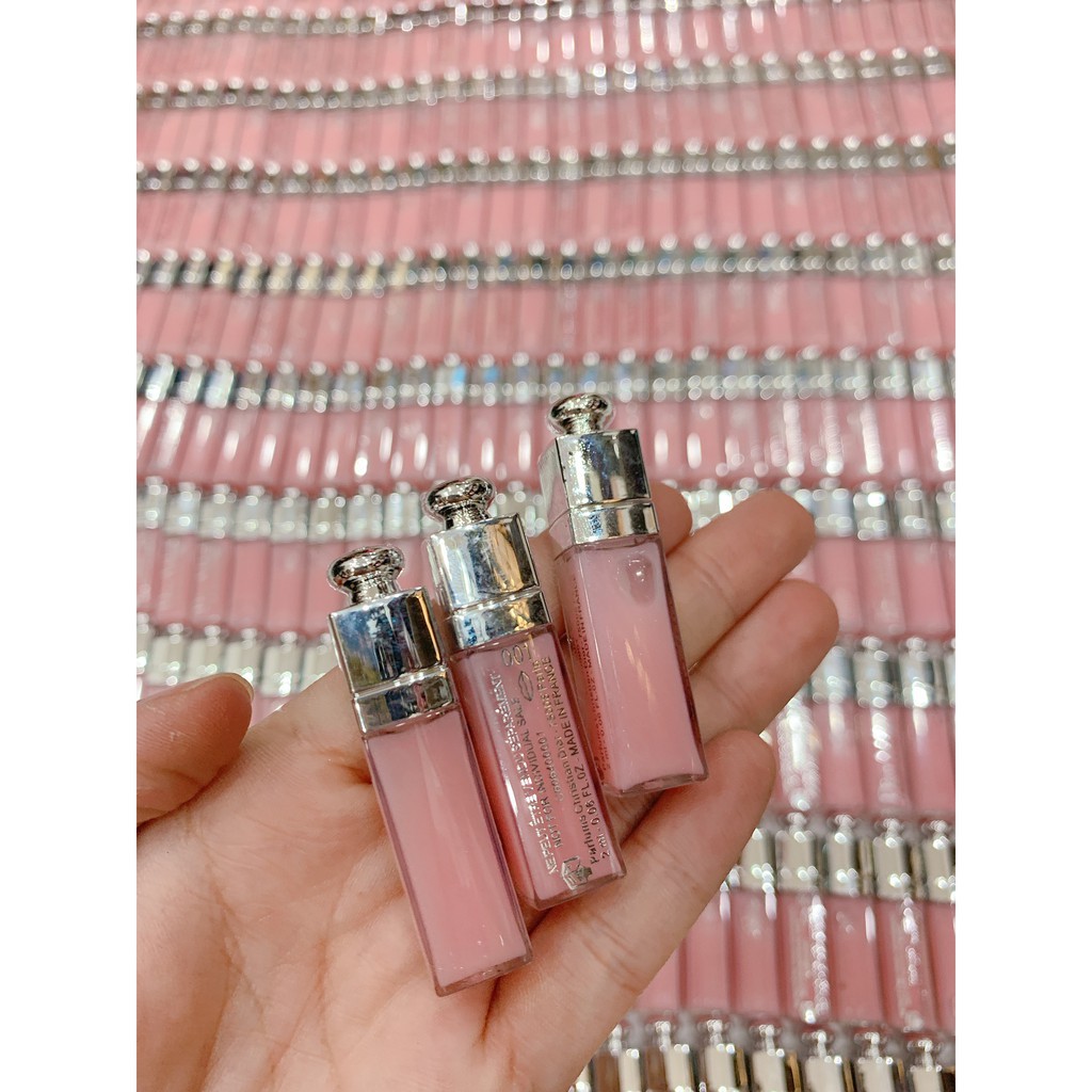 Son Dưỡng Môi Dior Addict Lip Maximizer Mini 2ml Chính Hãng Giúp Giữ Độ Ẩm, Căng Bóng Môi