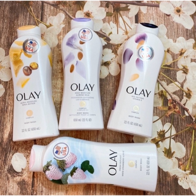 SỮA TẮM DƯỠNG DA OLAY#Ultra# Moisture Body-MỸ- 650ml