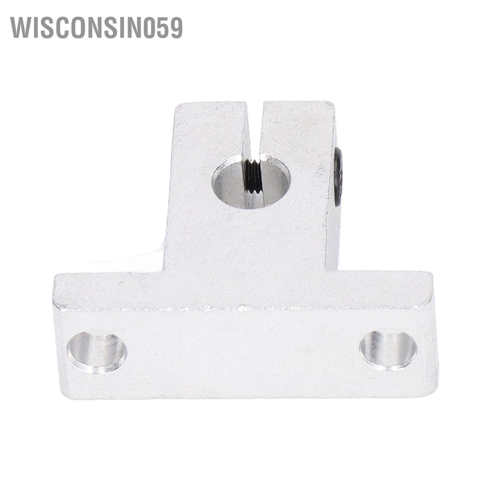 Wisconsin059 8 cái Hướng dẫn thanh kẹp chuyển động tuyến tính Hỗ trợ nhôm cho Trục Phụ kiện máy in 3D