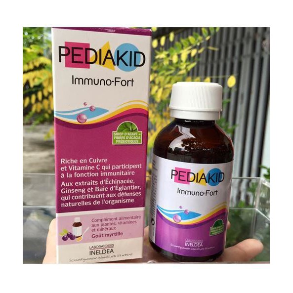 Pediakid Immuno - Fort Tăng Sức Đề Kháng Cho Bé (125ml)