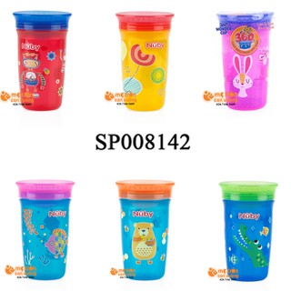 [ SALE SỐC, CHỌN MÀU INBOX SHOP ]Bình uống nước Nuby 300ml (12 tháng+)
