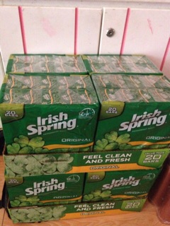 Xà bông cục Irish spring 