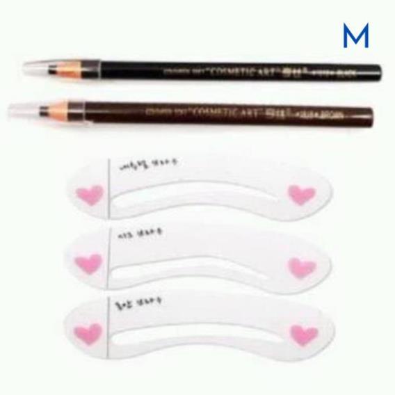 Sét 3 Khuôn kẻ lông mày V1