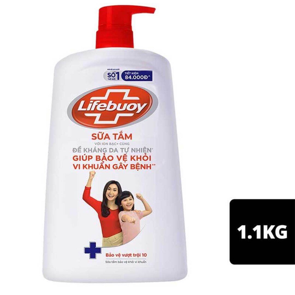 Sữa tắm Lifebouy chai 1.1kg
