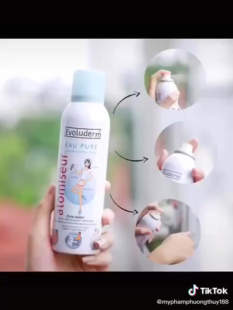 Xịt Khoáng Evoluderm Atomiseur Eau Pure Dưỡng Da, Cấp Ẩm 400ML Chính Hãng | BigBuy360 - bigbuy360.vn