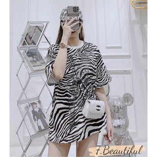 Áo pull nữ họa tiết da báo Cá Tính Sang Chảnh