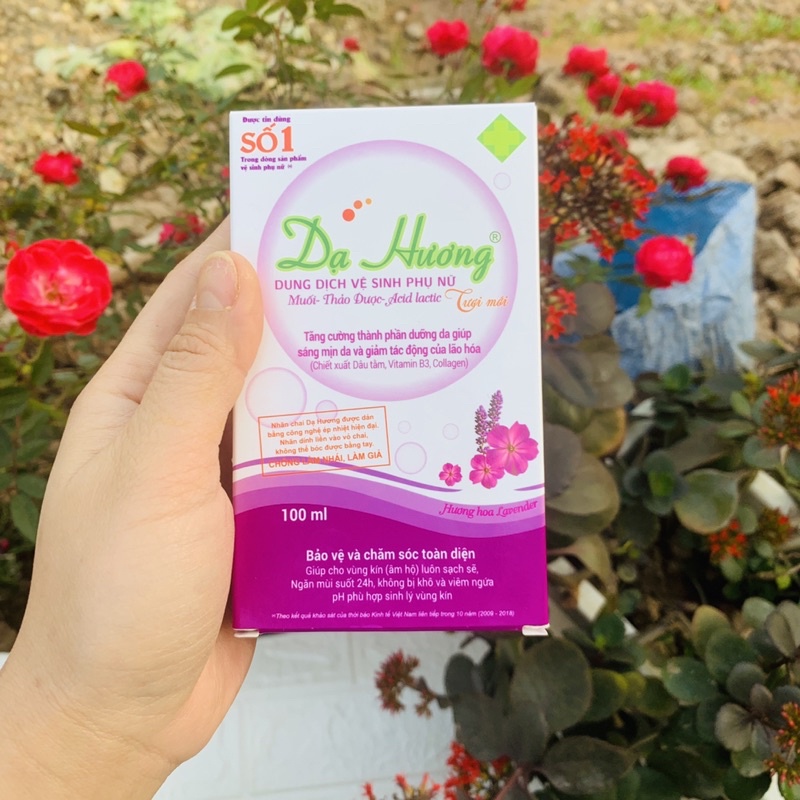 Dung Dịch Vệ Sinh Phụ Nữ Dạ Hương 100ml (Mẫu Mới)