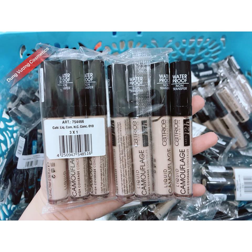 Kem Che Khuyết Điểm CATRICE Liquid Camouflage High Coverage Concealer