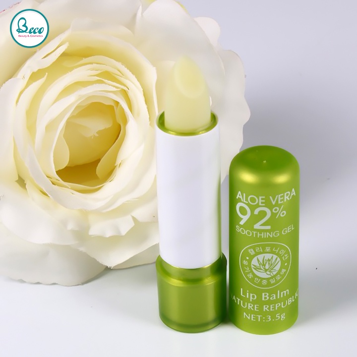 Son Dưỡng Lô Hội Aloe 92% Lip Balm Hàn Quốc [BECO - BC1331]