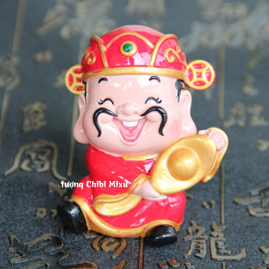 TƯỢNG CHIBI THẦN TÀI 6CM MAY MẮN | BigBuy360 - bigbuy360.vn