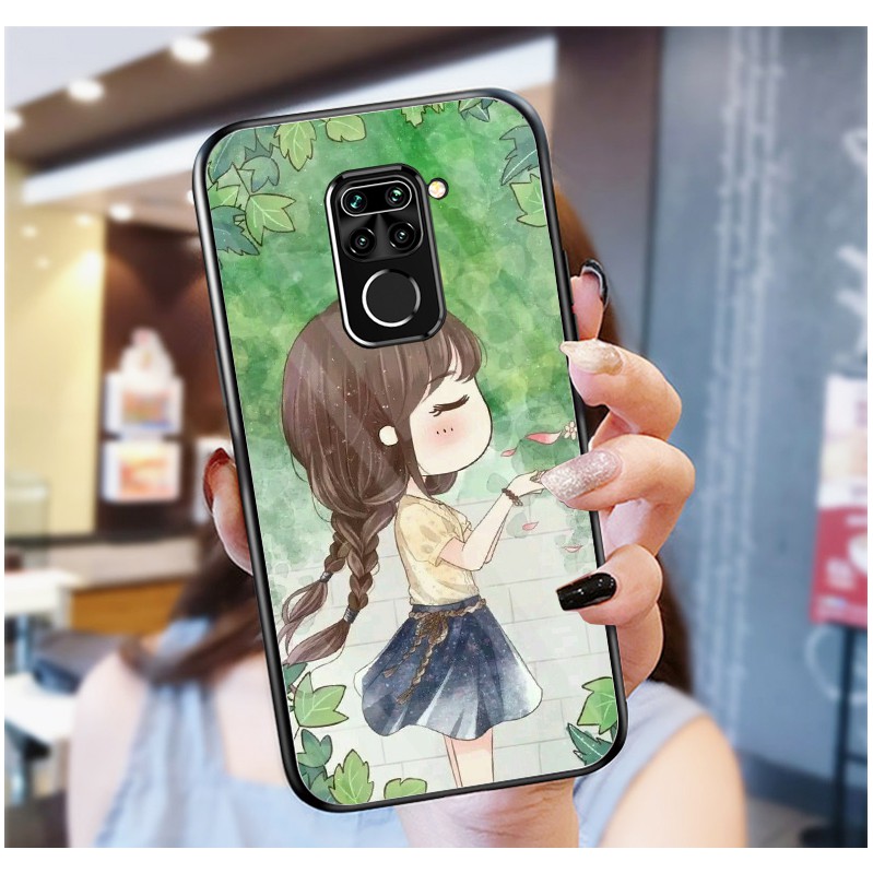 Ốp Lưng XIAOMI REDMI NOTE 9, NOTE 9S , NOTE 9 PRO mặt kính cường lực cao cấp