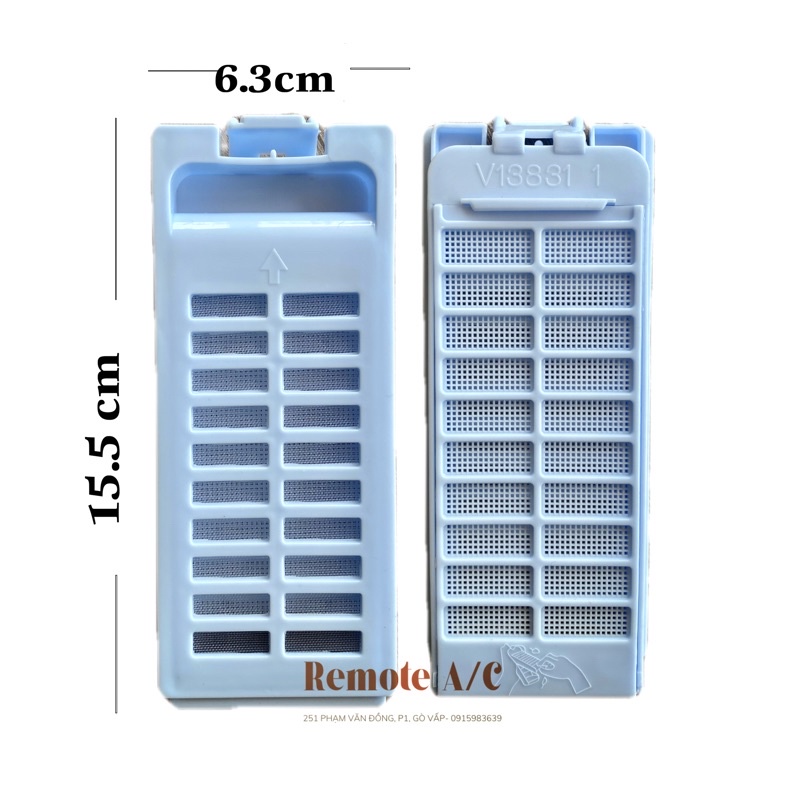 Lưới máy giặt TOSHIBA A800 xanh