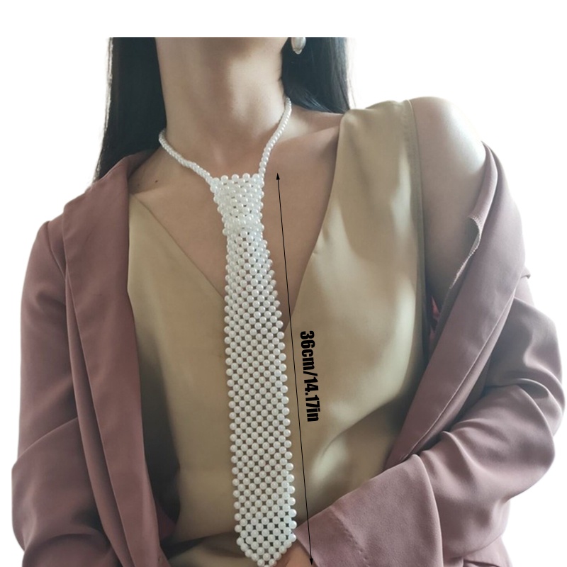 Vòng Cổ Đính Ngọc Trai Giả Thời Trang Nữ Tính