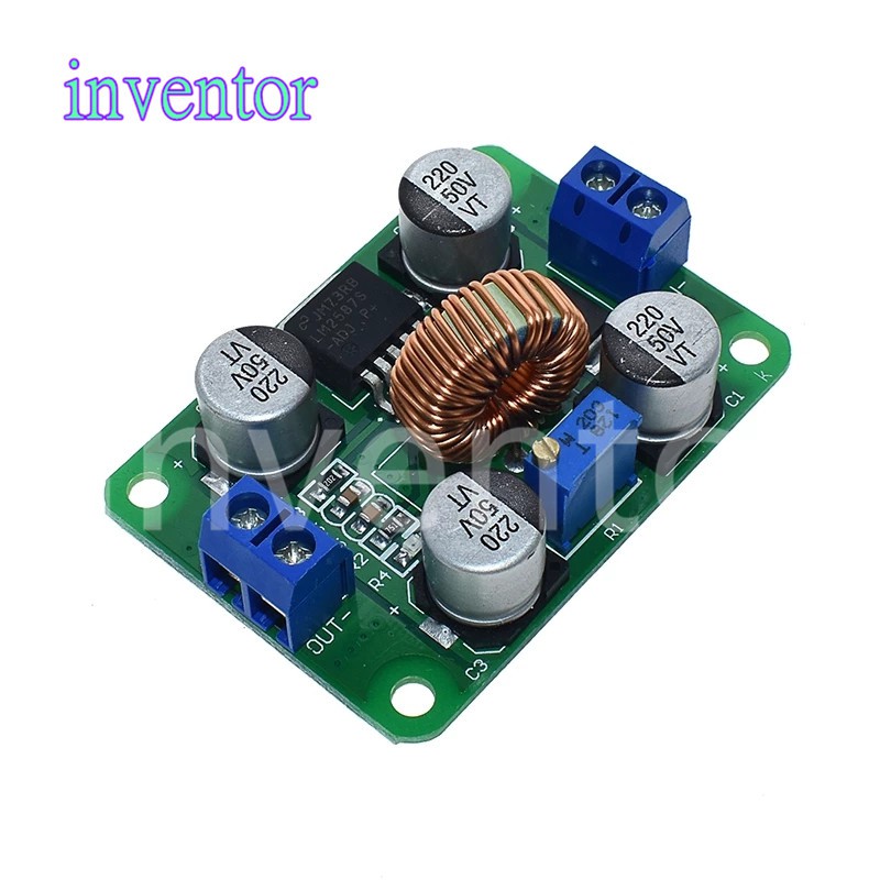 Mạch Tăng Áp Lm2587 Dc-Dc 3v-30v Sang 4v-40v 5a Cho Arduino 5v