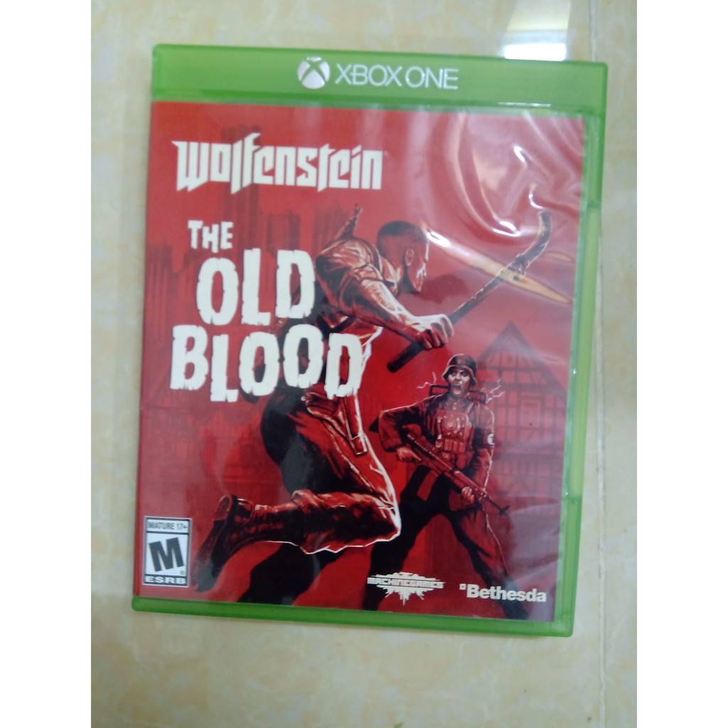 Đĩa game Xbox One Wolfenstein Old Blood