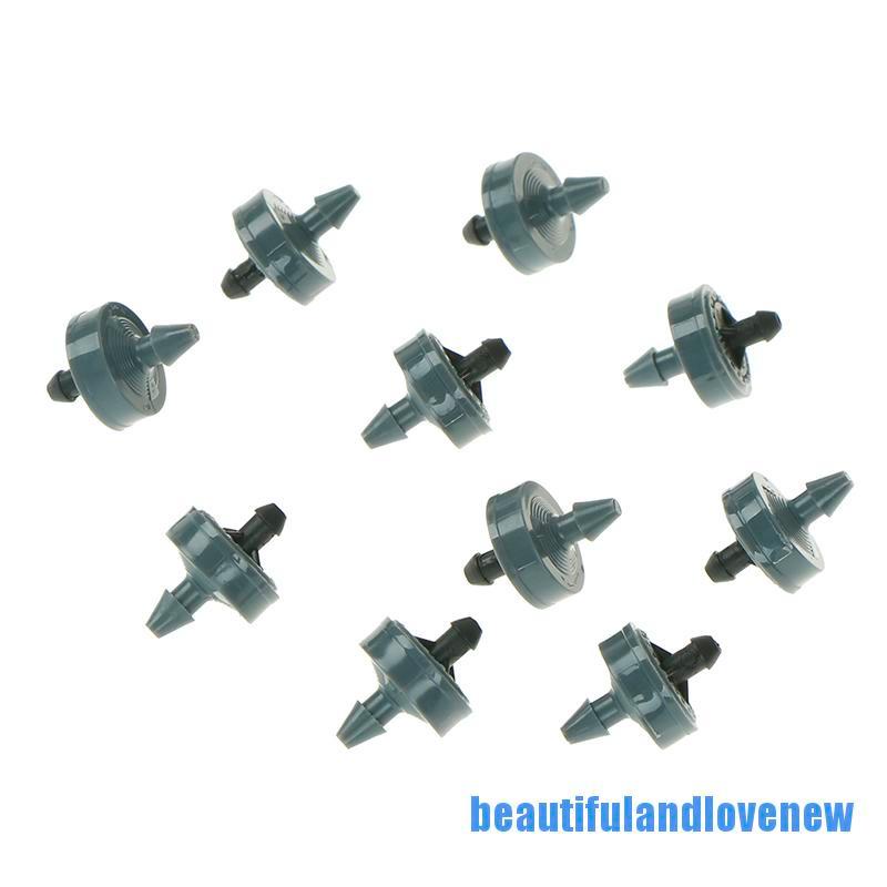 [beautifulandlovenew 0609] 10pcs 4Lph Mini Pressure Compensating Drip Emitter On-Line Dripper Pc Drip