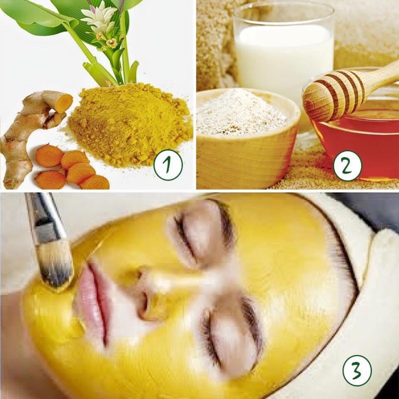 Tinh bột nghệ 500gr nguyên chất 100% - trắng mịn da, giảm mụn, hỗ trợ hết các vấn đề dạ dày | Bột Natural