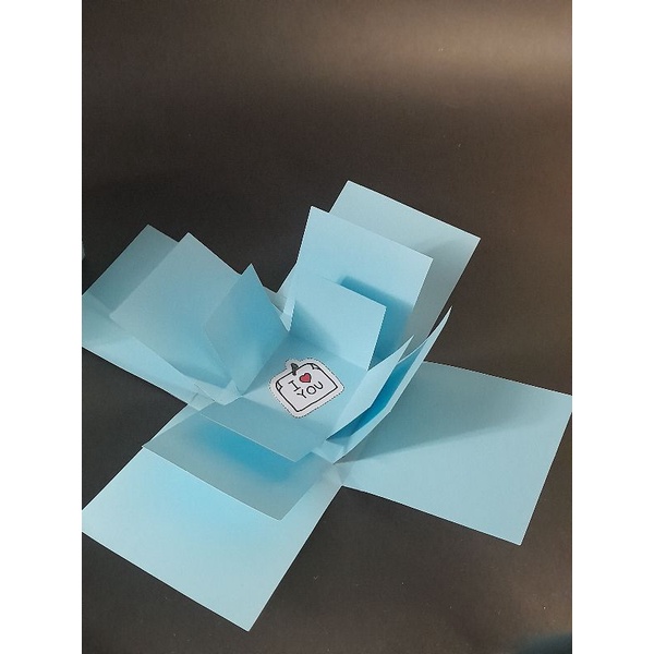 6610 love box handmade gắn hình hoặc kẹo