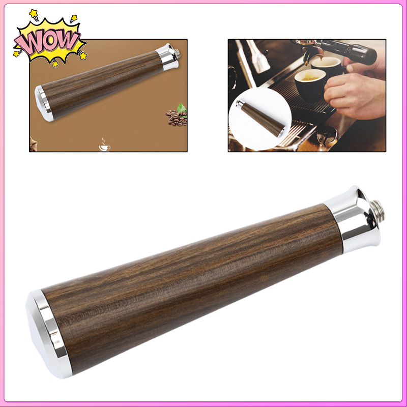 [SAKURA HOME]Portafilter Wooden Handle for Coffee Machines Tool The smooth and smooth texture does not hurt your hands and feels comfortable.