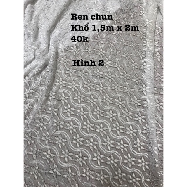 Vải ren sale 3