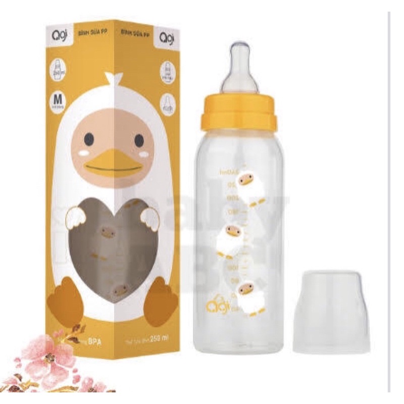 BÌNH SỮA AGI PP (MẪU MỚI) 60ml/140ml/250ml