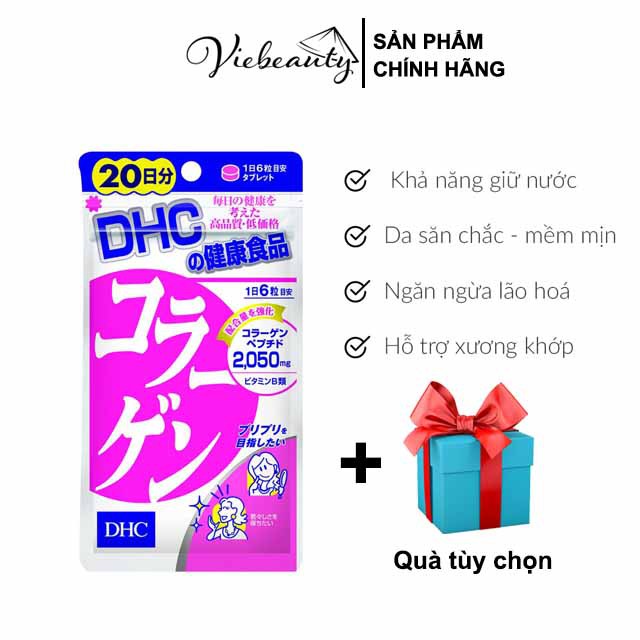 Collagen DHC Viên Uống Chống Lão Hóa Đẹp Da Nhật Bản Colagen 30, 60 và 90 ngày 360 viên - Khongcoson