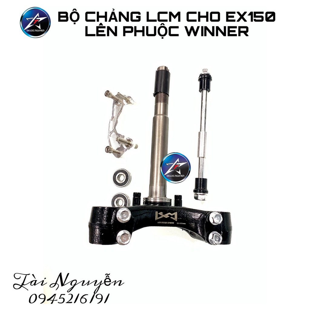 FULL BỘ CHẢNG BA LCM CHO EX150 ĐI PHUỘC WINNER